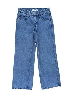 Hollister Low Rise  Baggy  Jeans in Blue Wash
